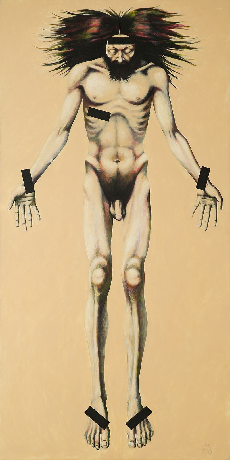 Roman Tolici, Censored Jesus, 2003