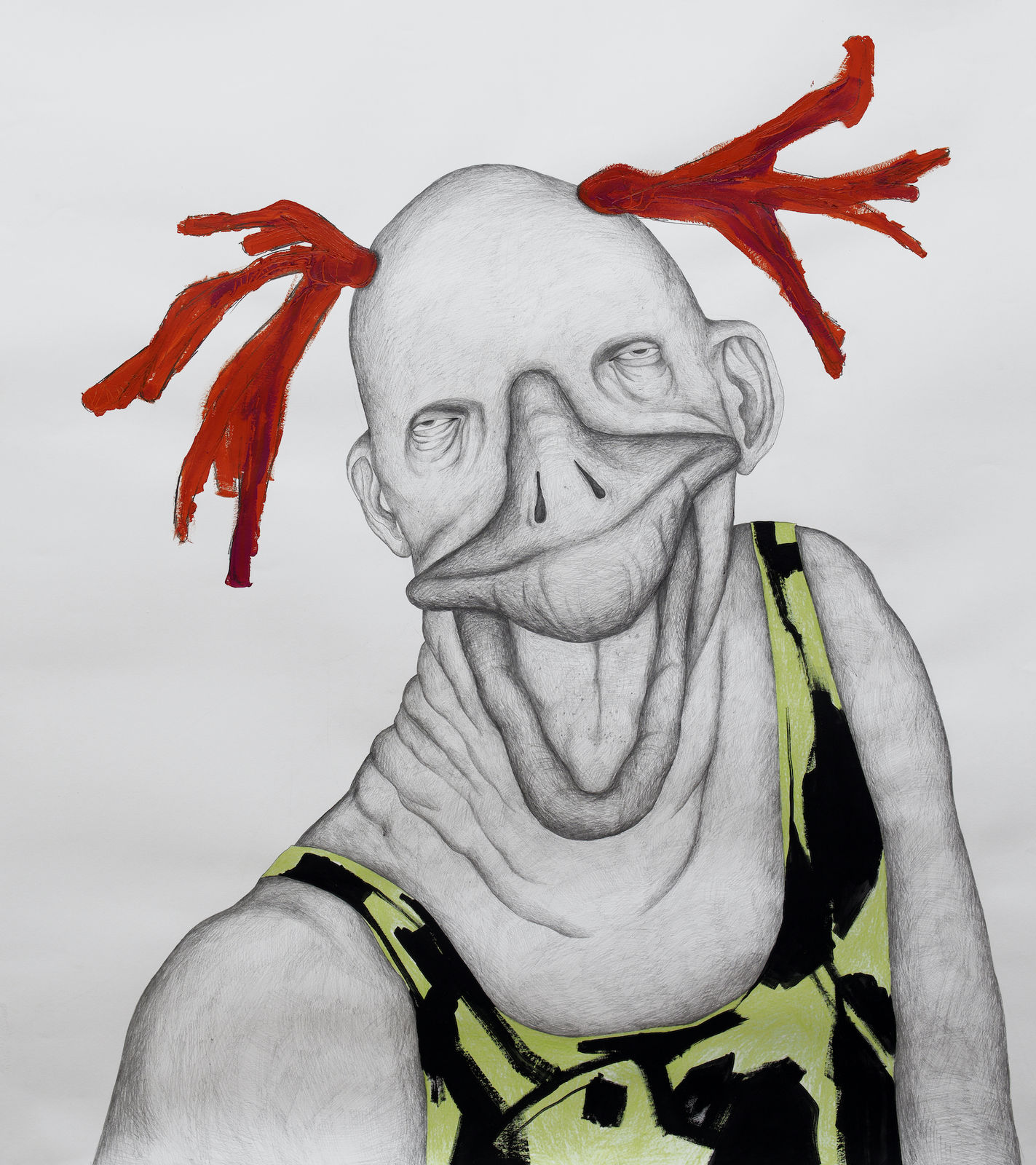 Lea Rasovszky, Flowers Growing Out of My Hair, 2021