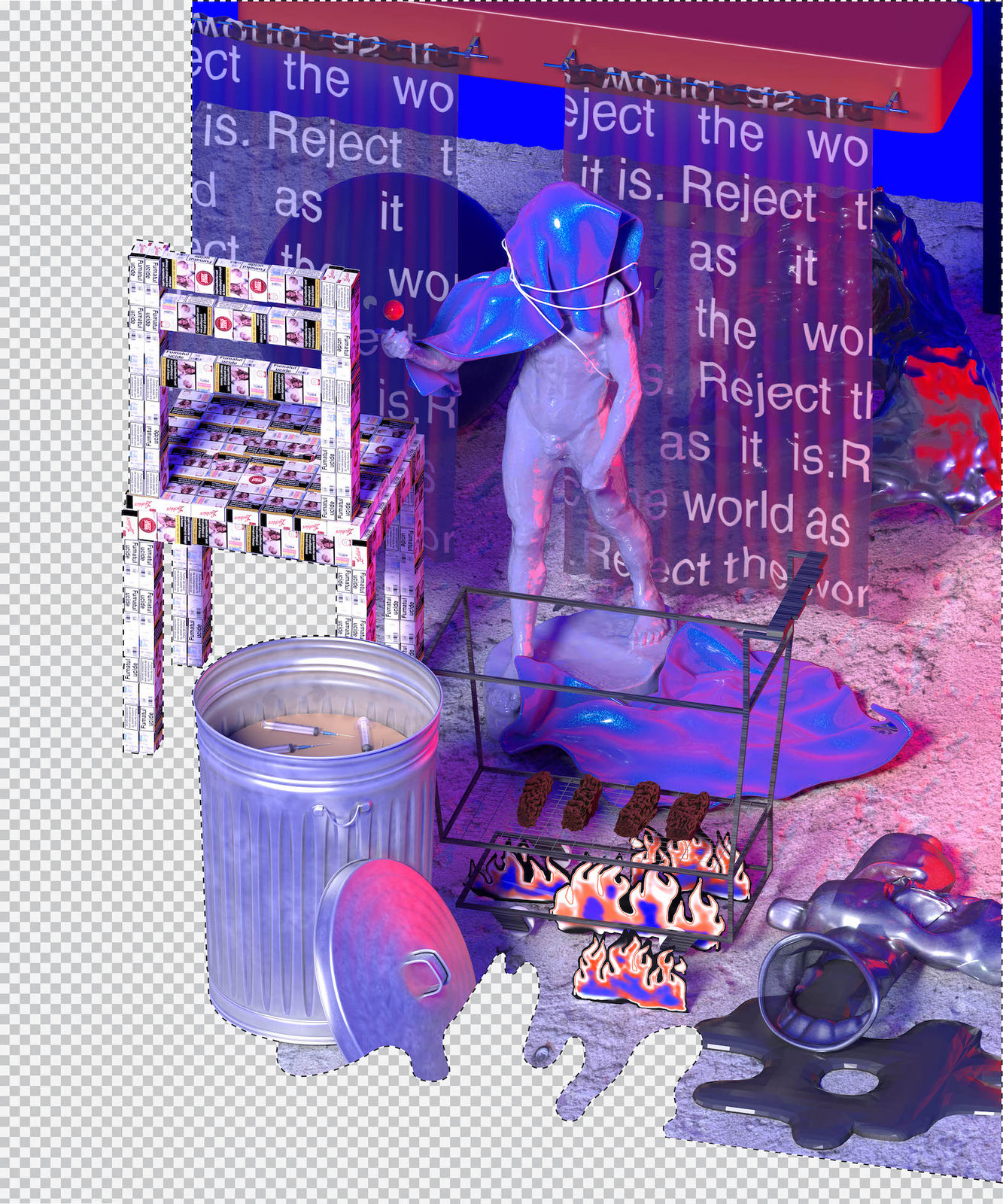 Pandele Pandele, Reject the World as It Is, 2019