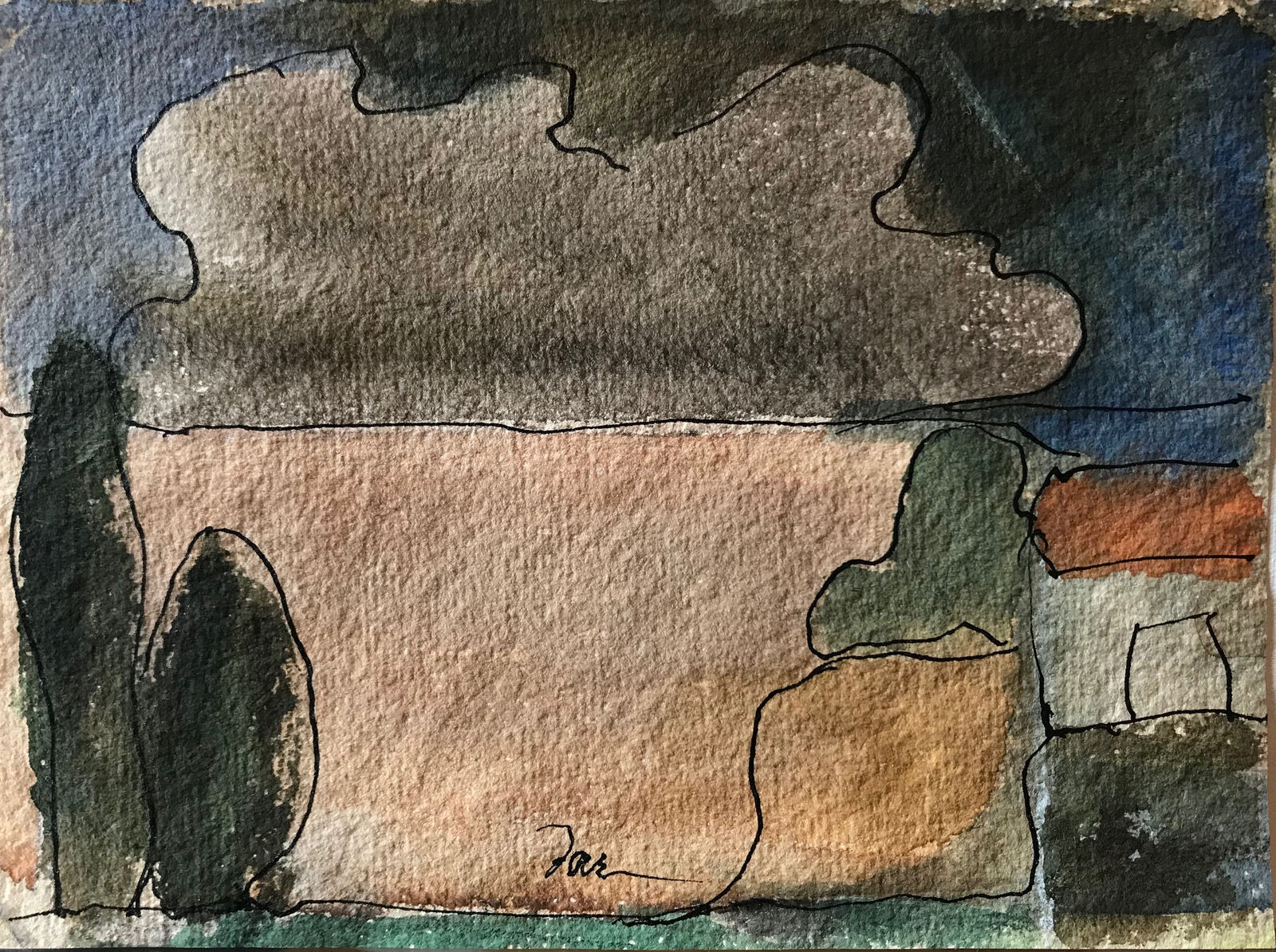 Arthur Garfield Dove, Abstract Landscape