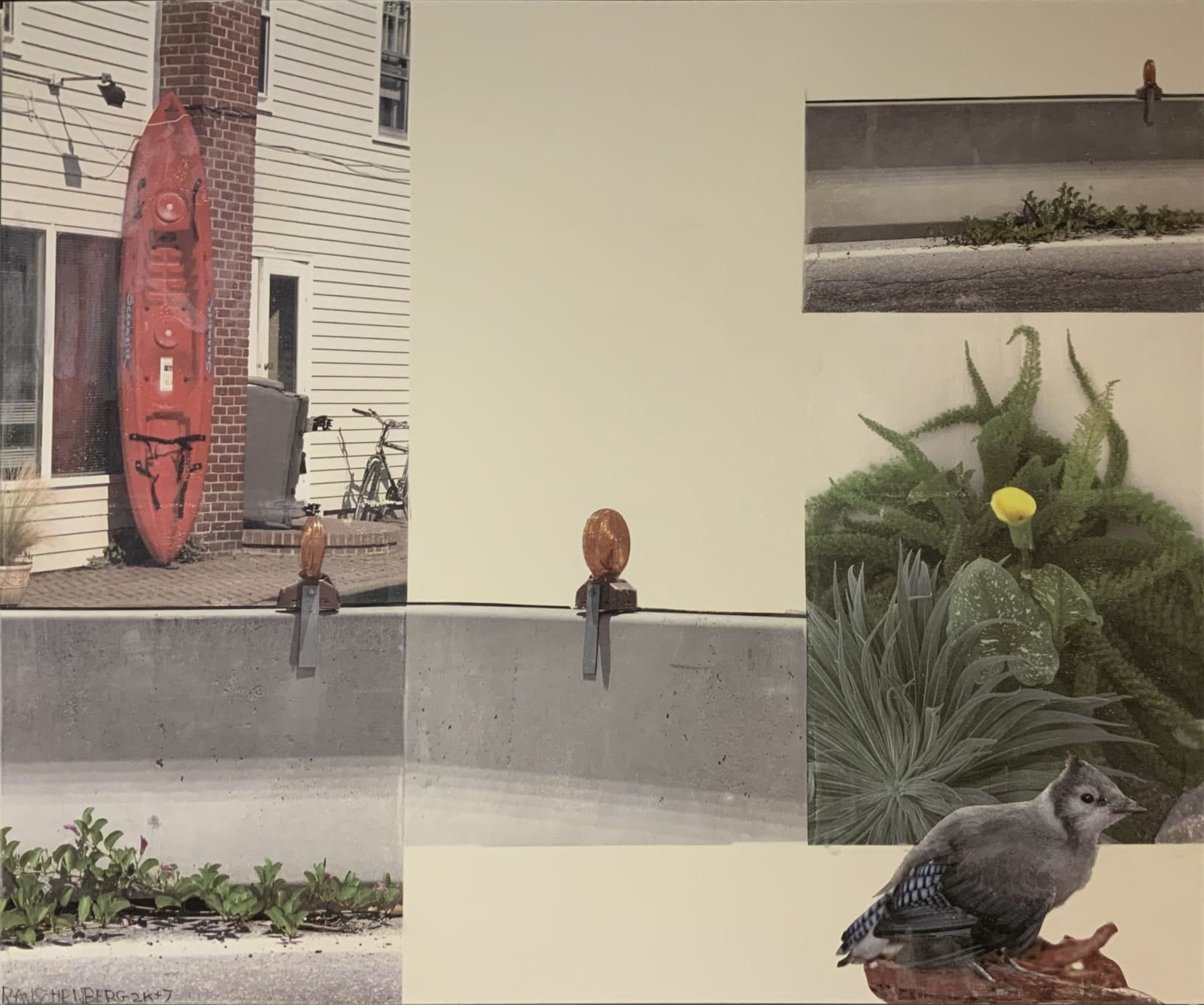 Robert Rauschenberg, Bird Call, (Runts Series), 2007