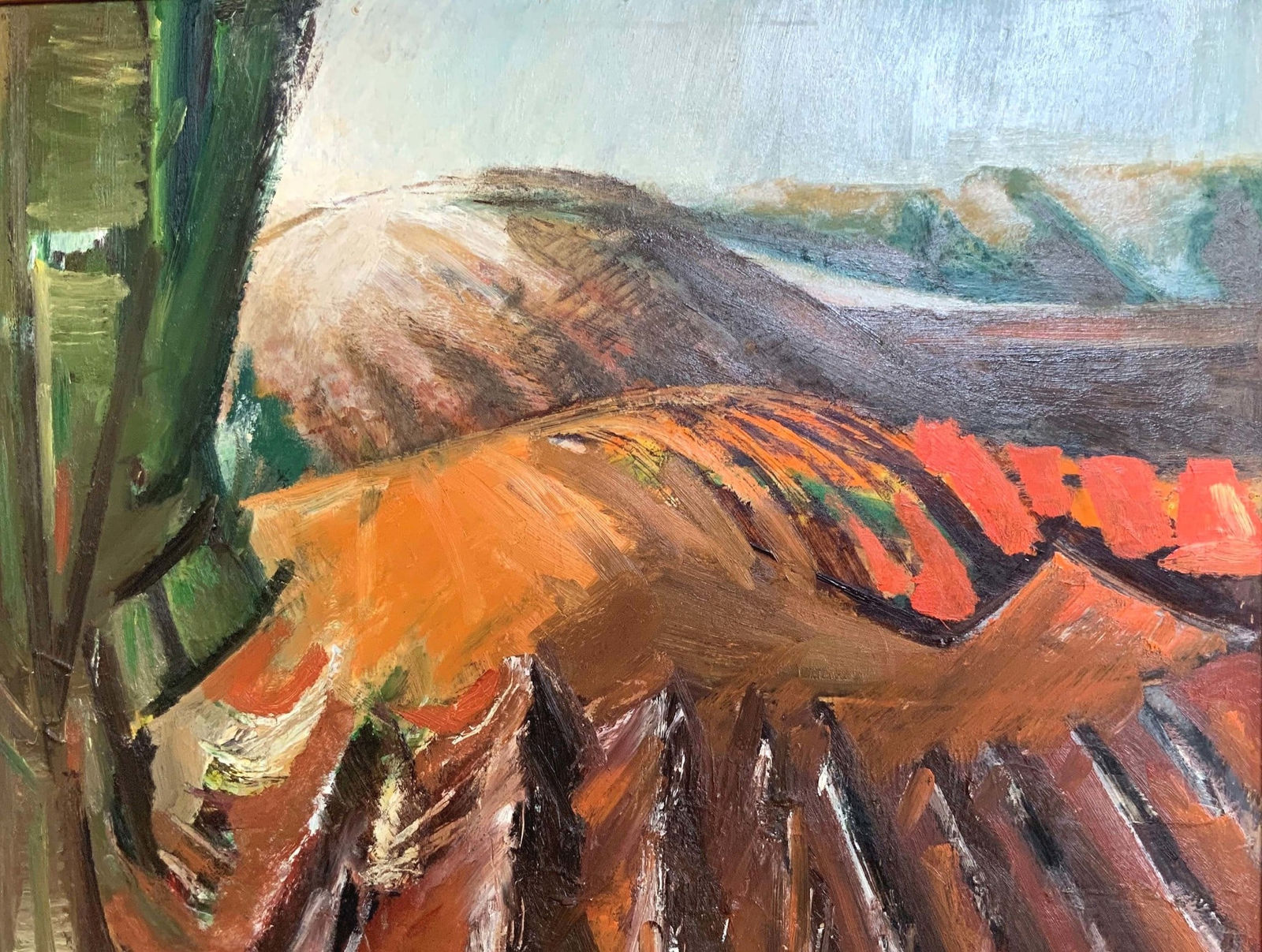 Edna Mann, Landscape. August.