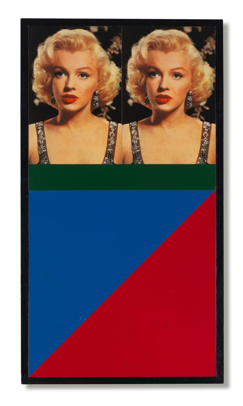 Peter Blake, M.M. Blue & Red, 1990