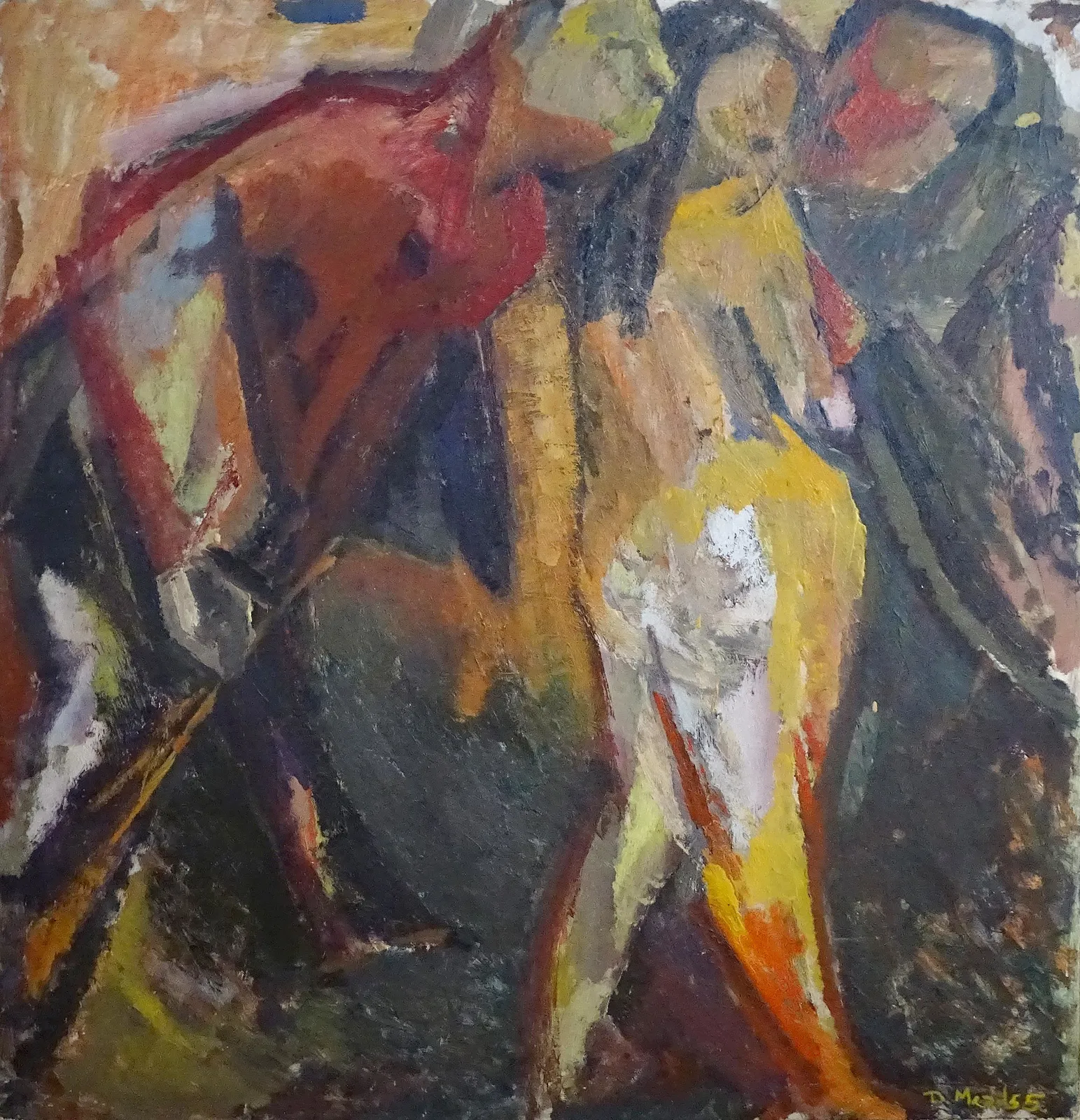Dorothy Mead, Susanna and the Elders (Figure group), 1955