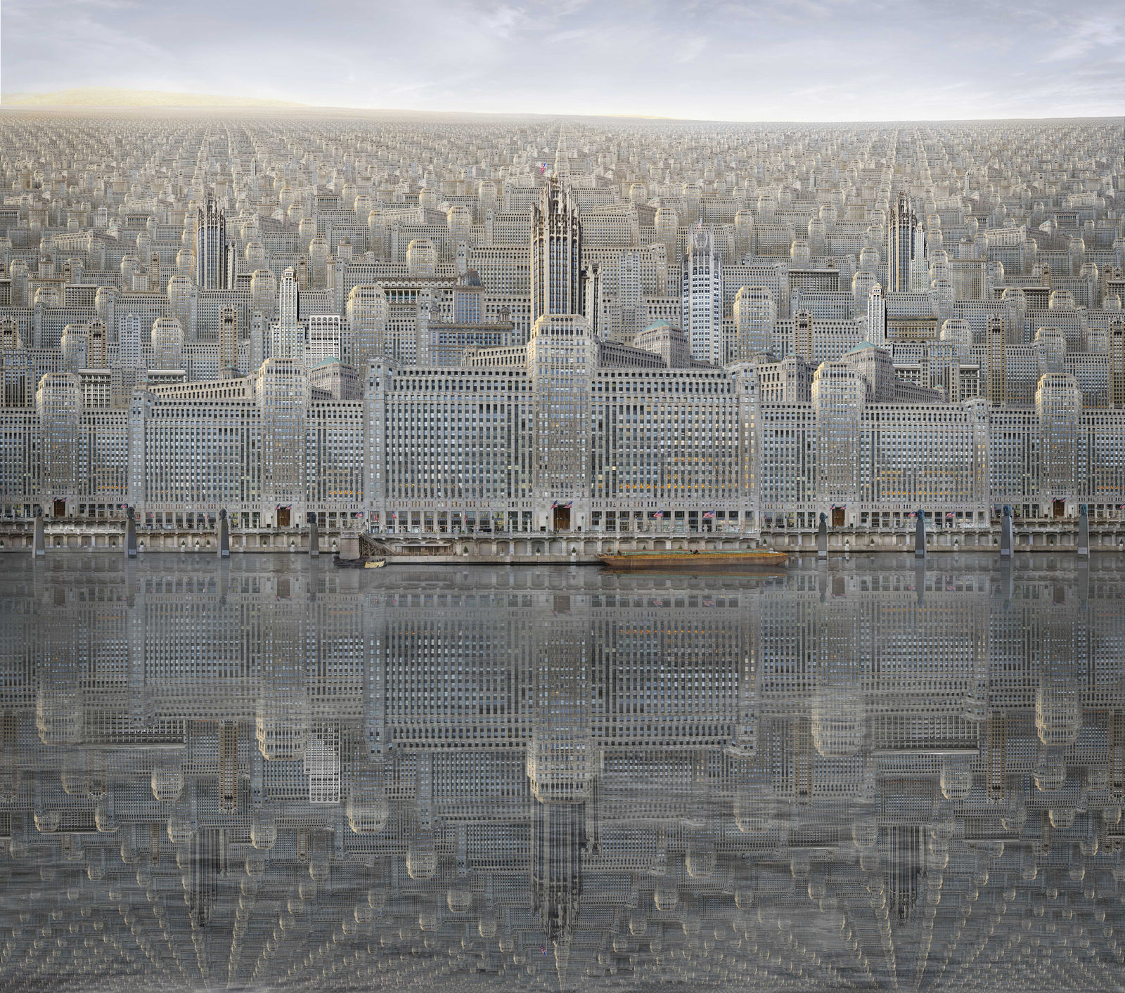 Jean-François Rauzier, Merchandise Mart, 2014