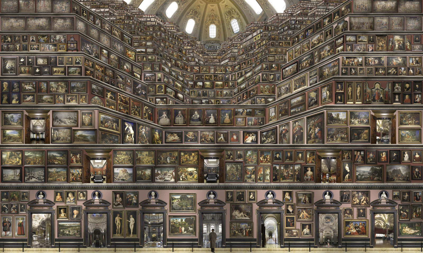 Jean-François Rauzier, Beaux Art Museum (Vienna), 2024