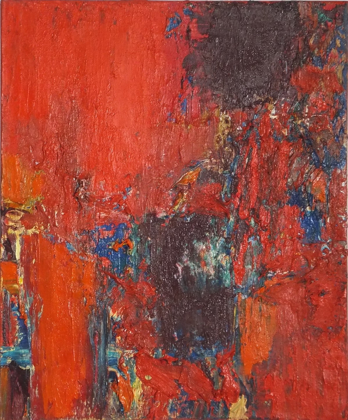 Martyn Brewster, Red Study (Parkwood Series), 1989