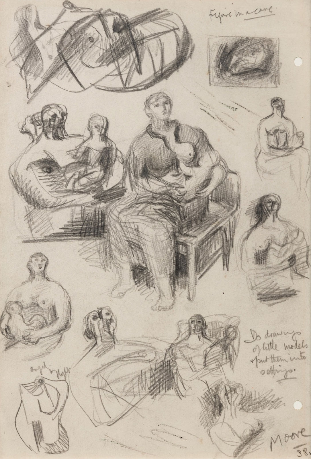 Henry Moore, Figural Study, 1932