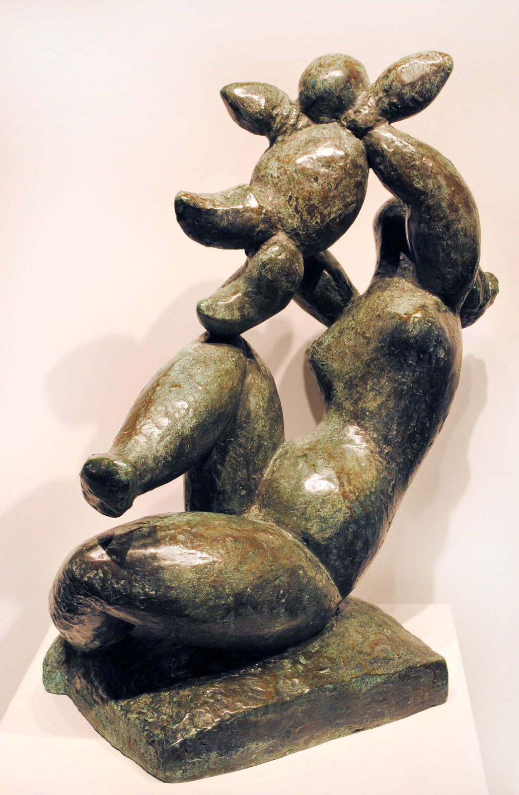 Baltasar Lobo, Mere et Enfant II Version, Conceived in 1957; cast in 1986