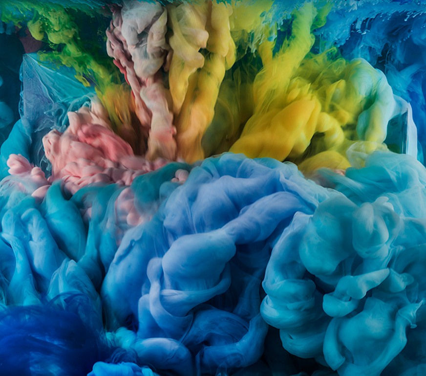 Kim Keever, Abstract 37387c, 2018
