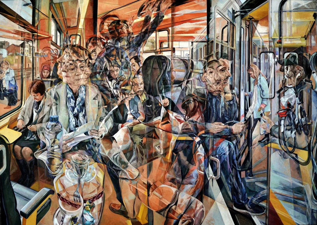 Clive Head, The Cherry Train, 2017