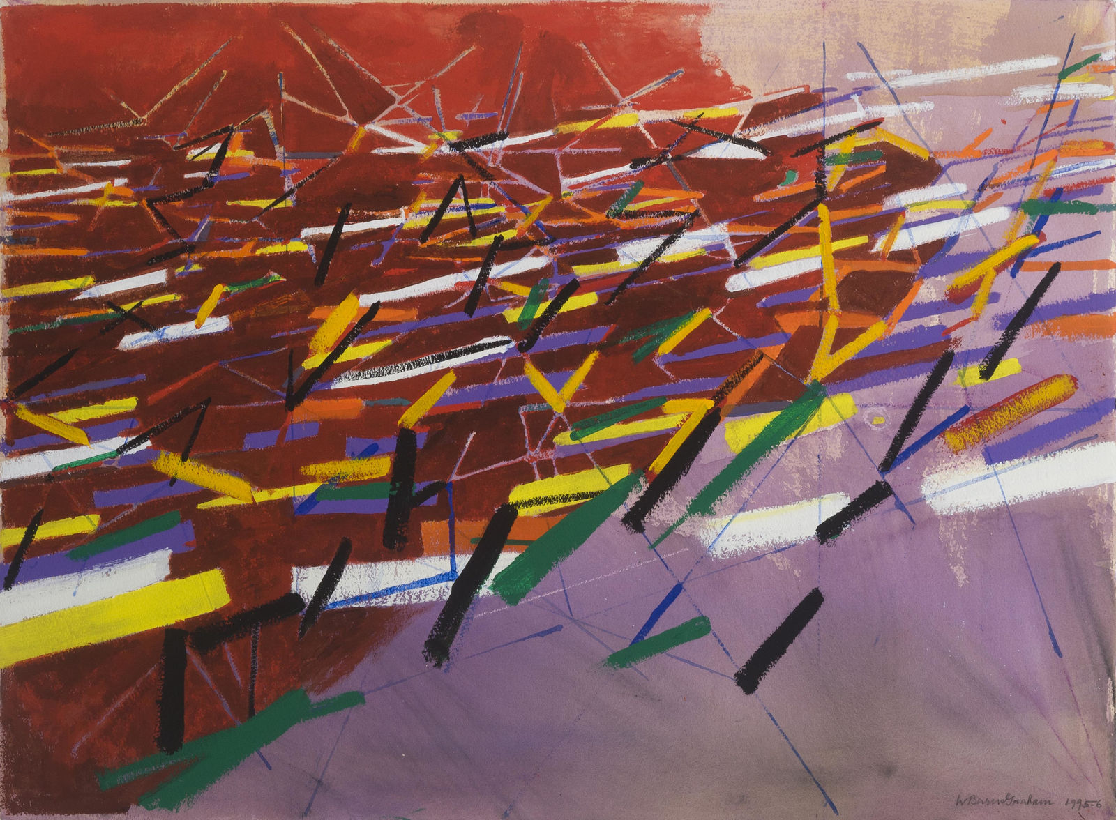 Wilhelmina Barns-Graham, Wind Movement No.2, 1995-96, 1995-96