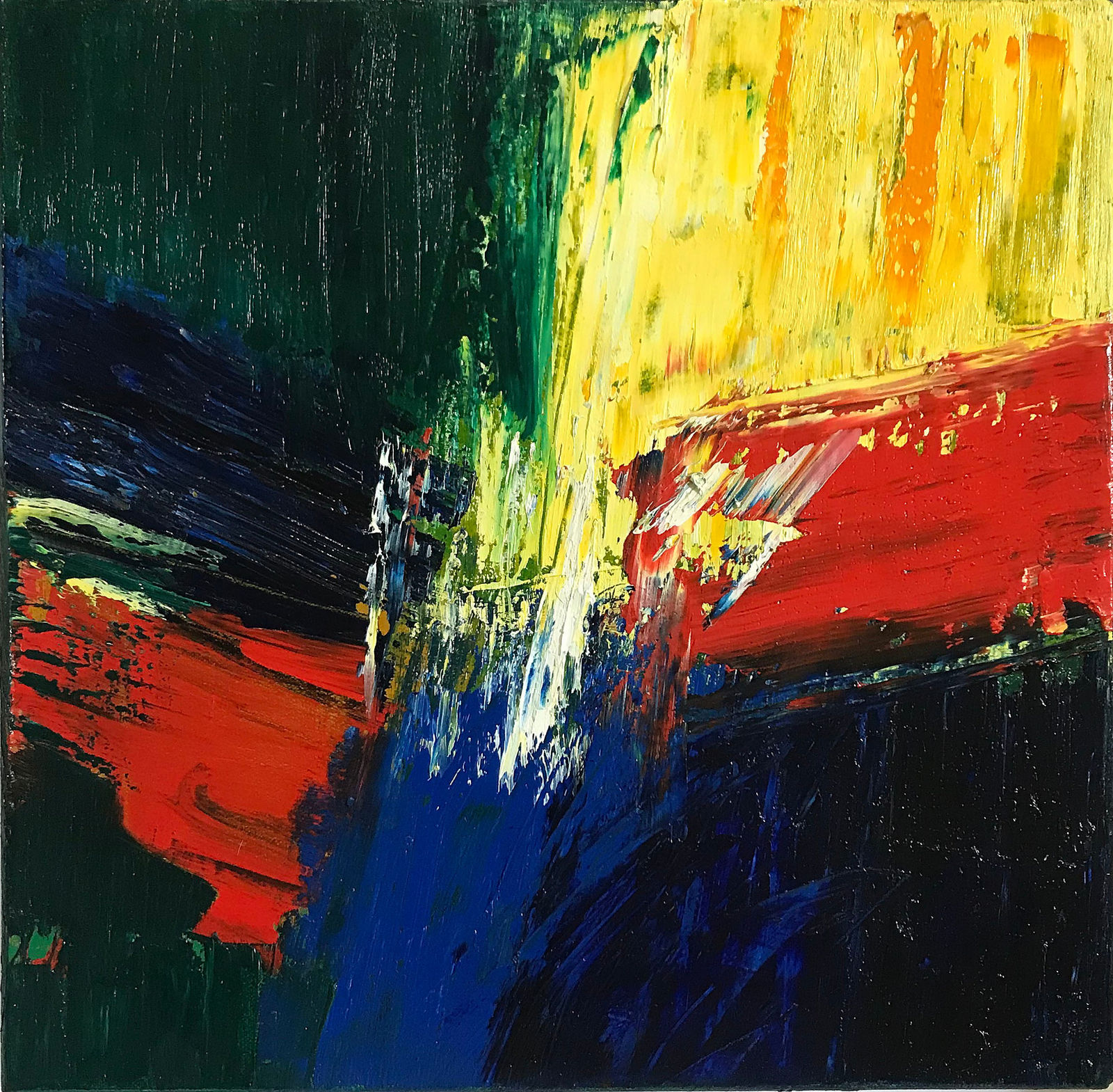 Martyn Brewster, Square Variation #A , 1994