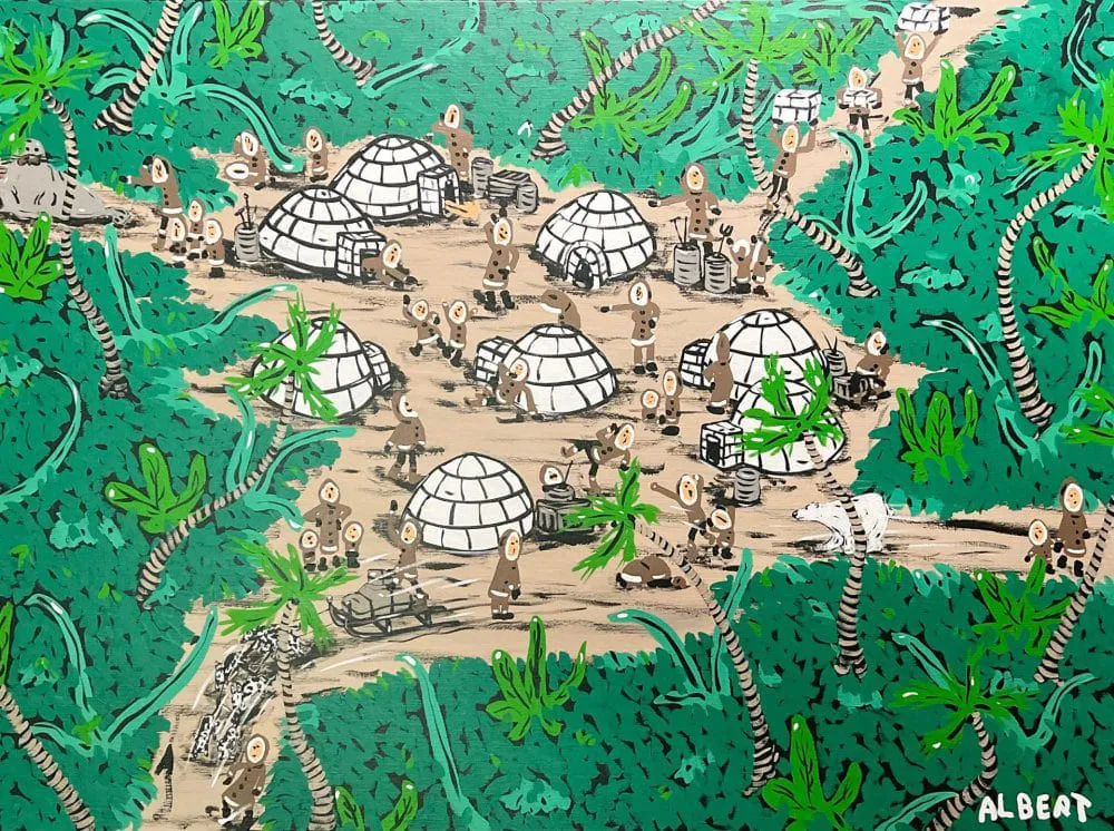 Albert Willem, A moderate temperature swing (nothing to worry about), 2021