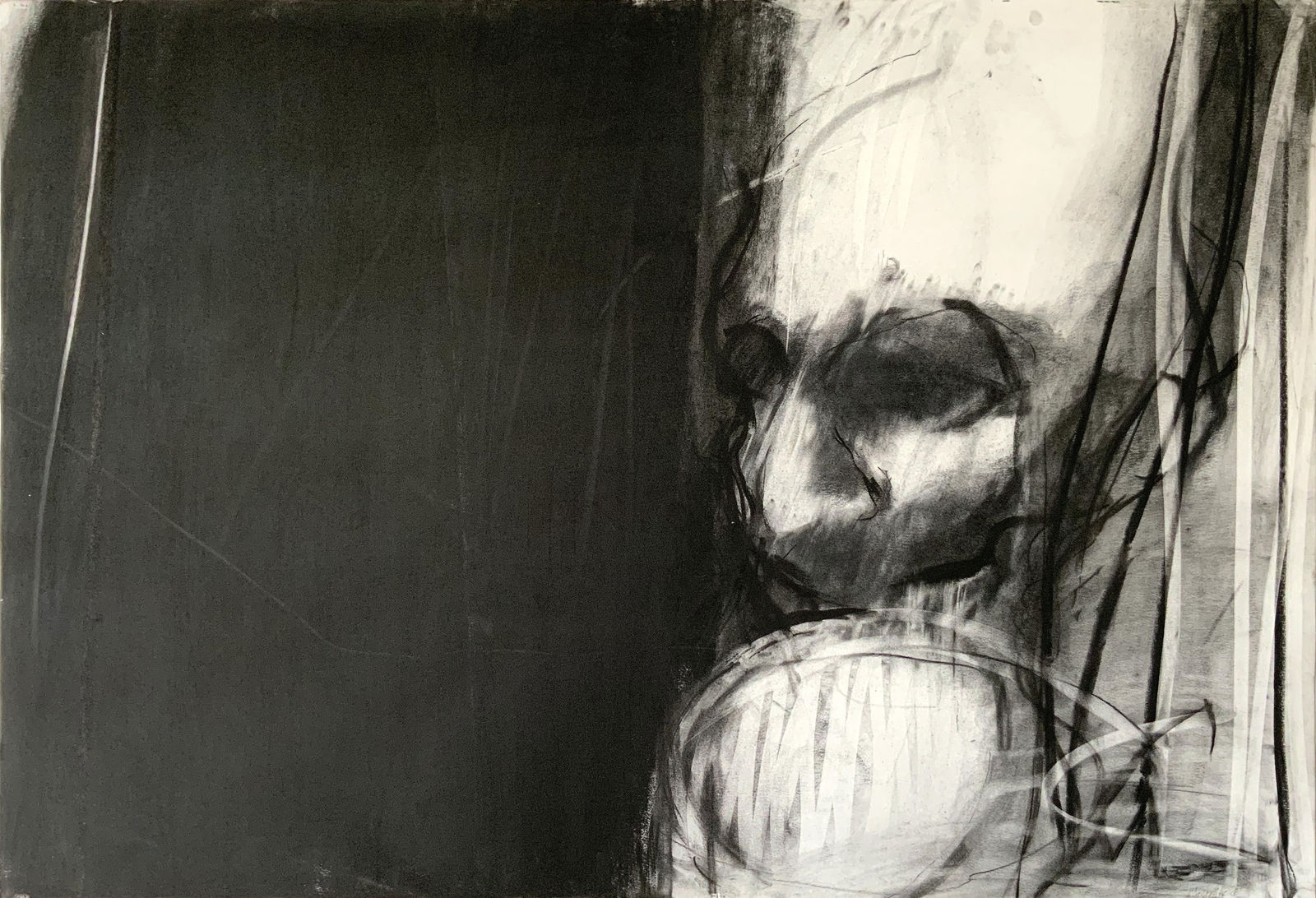 Hughie O'Donoghue, Head, 1986