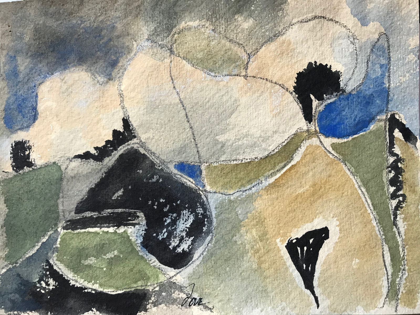 Arthur Garfield Dove, Abstract Nude