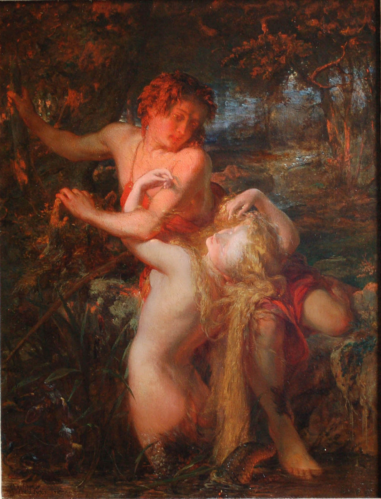 Jan-Bernard Wittkamp, La syrène, 1863