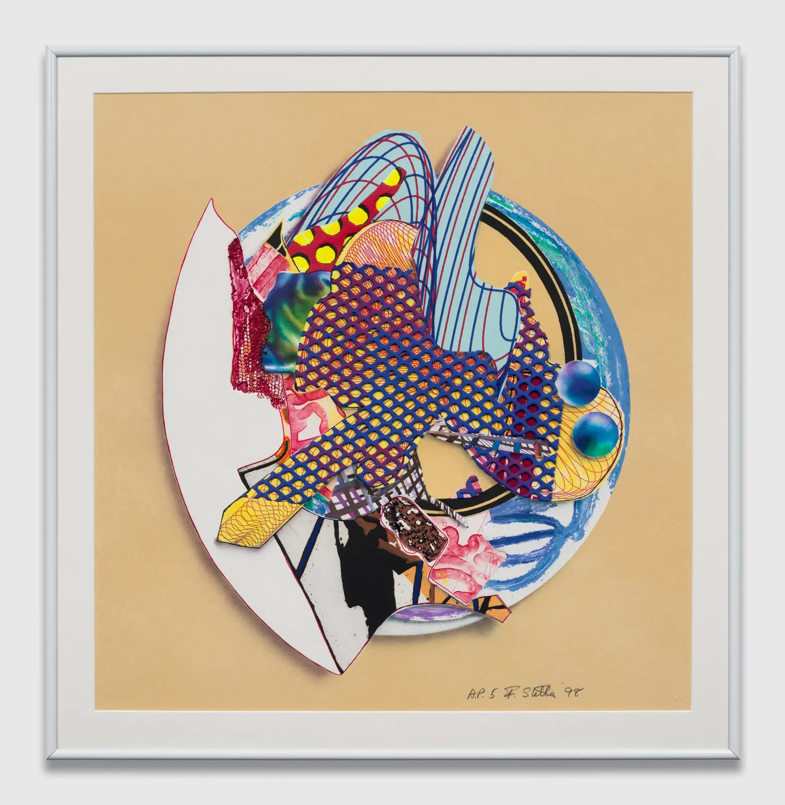 Frank Stella, Iffish, 1998