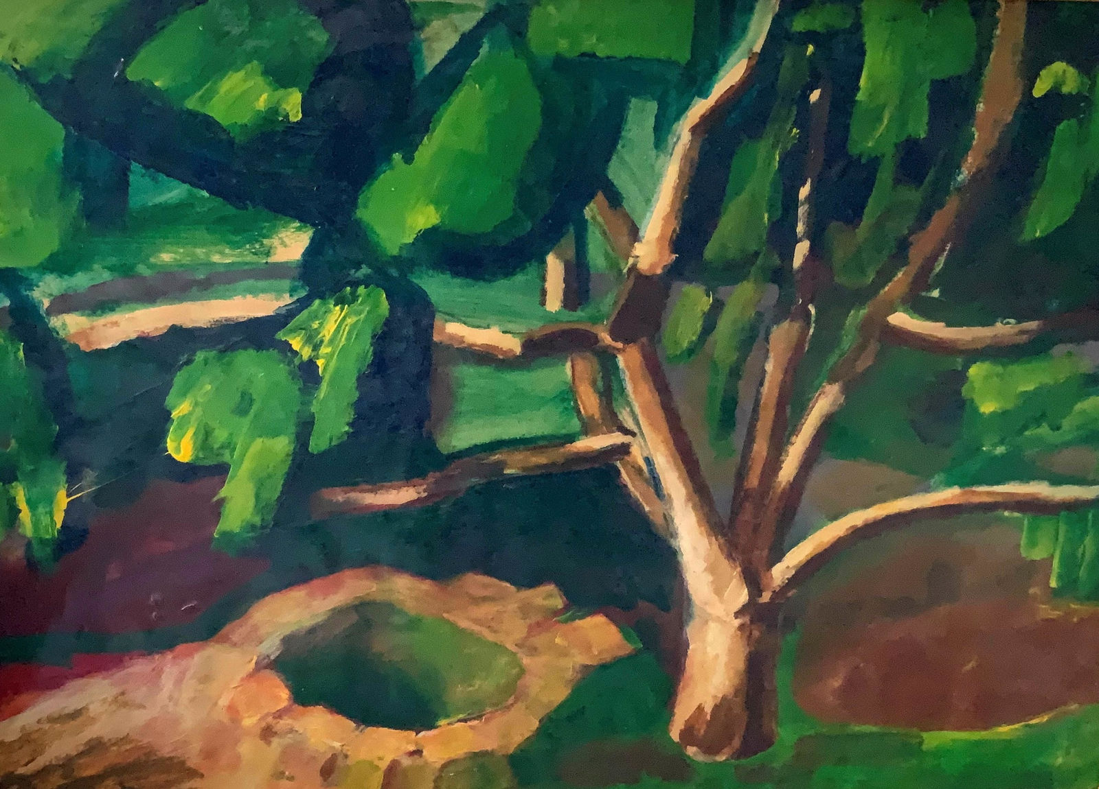 Edna Mann, The Well, Cyprus