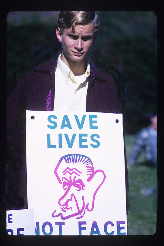 Francesco Da Vinci, Peace Protester, 1967