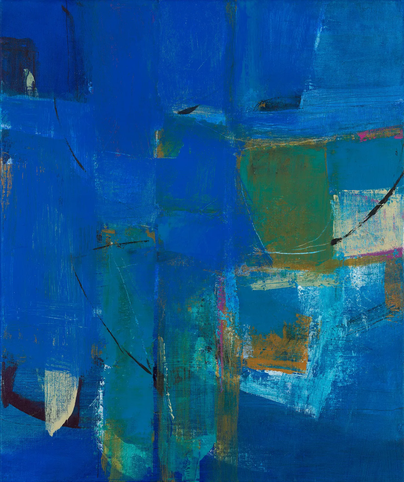 Martyn Brewster, The Green Fuse no.1, 2017