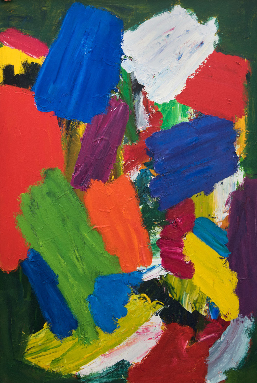 Fred Pollock, The Red, The White, The Blue, 1990