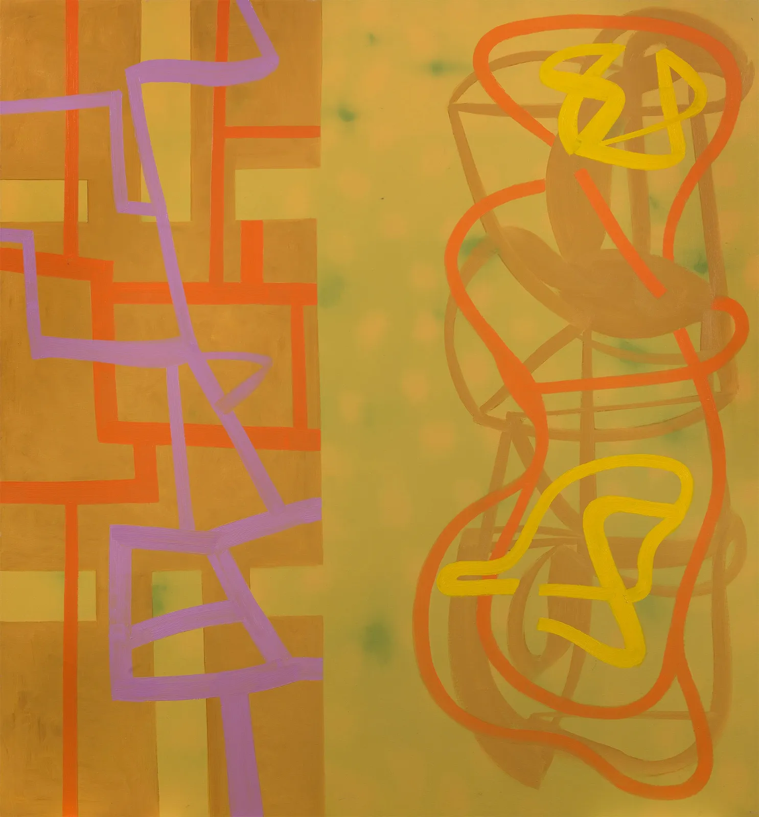 Maurice Cockrill, Divided #43, 1999