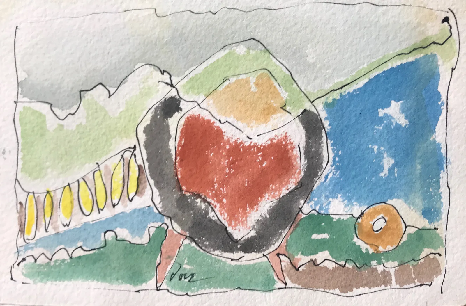 Arthur Garfield Dove, Abstract Landscape