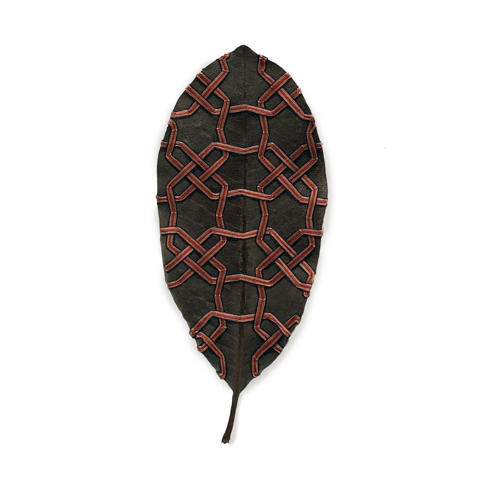 Hillary Waters Fayle, Gordian Knot in red/pink