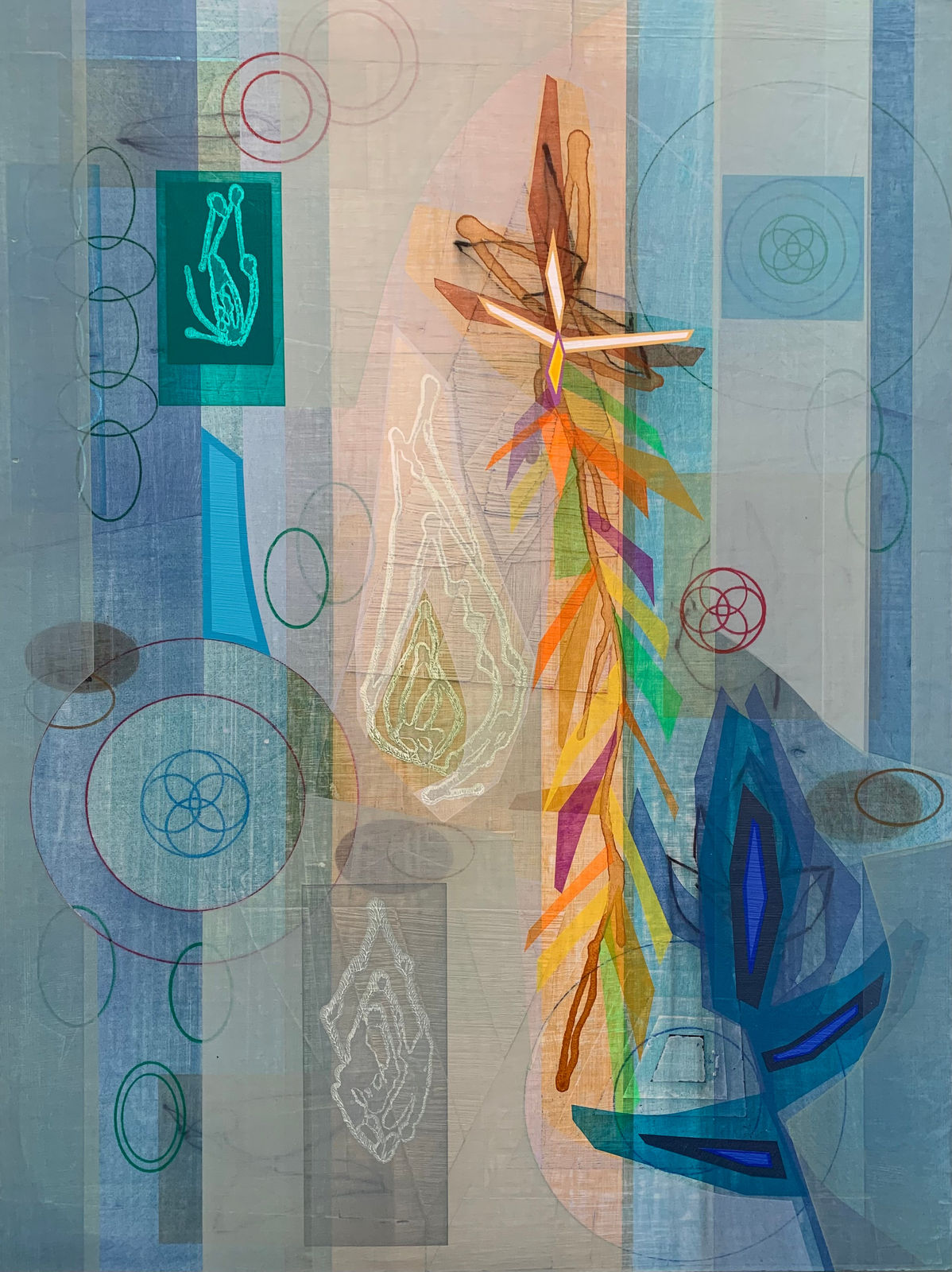 Michael Barringer, Organic Geometry (Blooms Revisited)