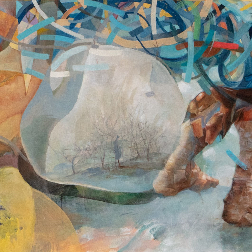 Adrian Johnston, How Fragile, triptych