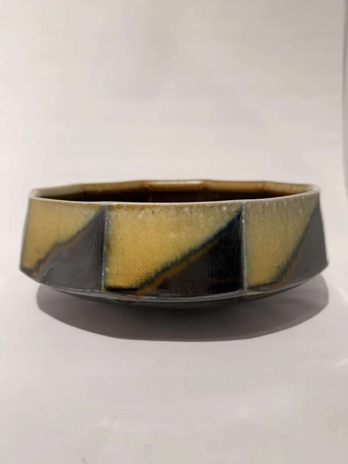 David Crane, Faceted Bowl with Diagonals