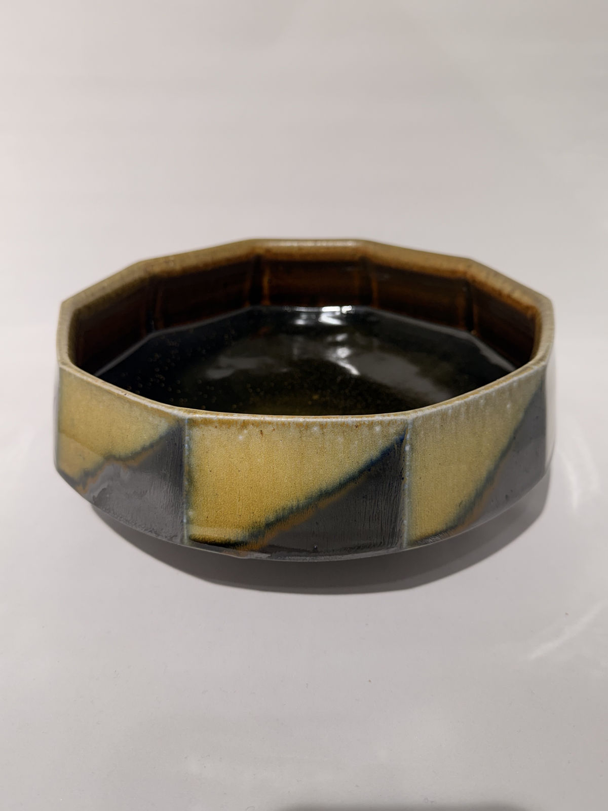 David Crane, Faceted Bowl with Diagonals