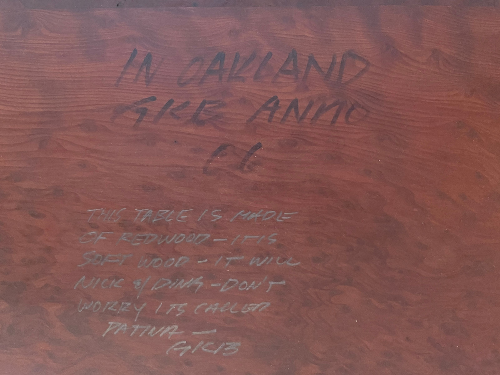 Garry Knox Bennett (1934–2022), Sylvia's Table