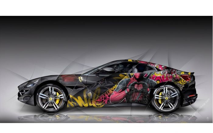 Amaury Soares, Ferrari Portofino Pop Art