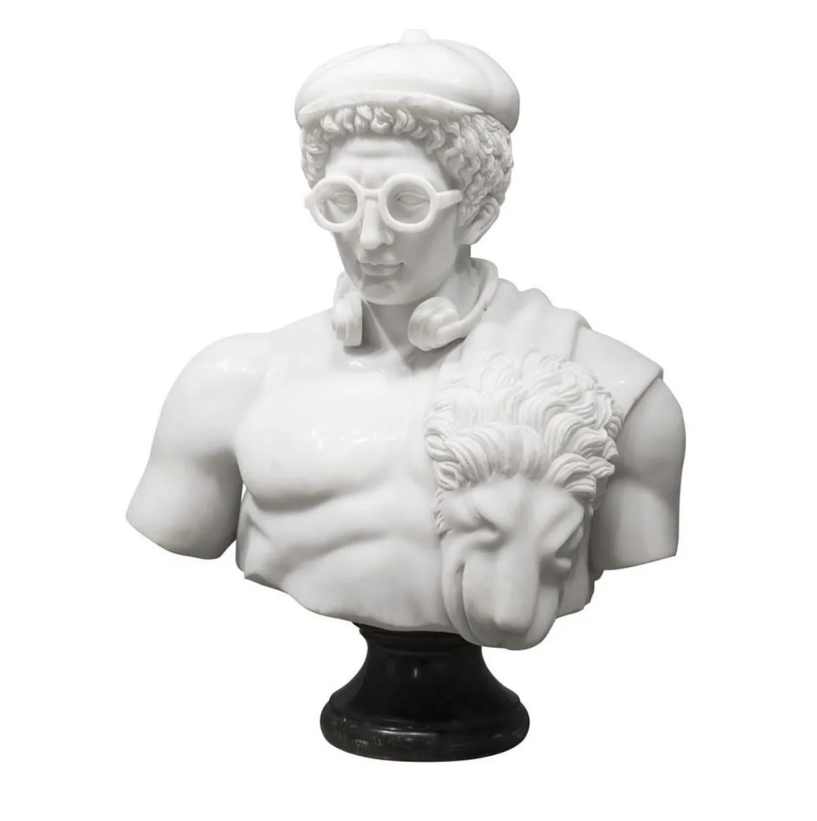 Leo Caillard, Leo Caillard - Buste Homme avec Lion