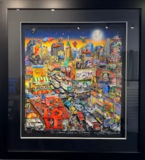 Charles Fazzino, We found love in Broadway