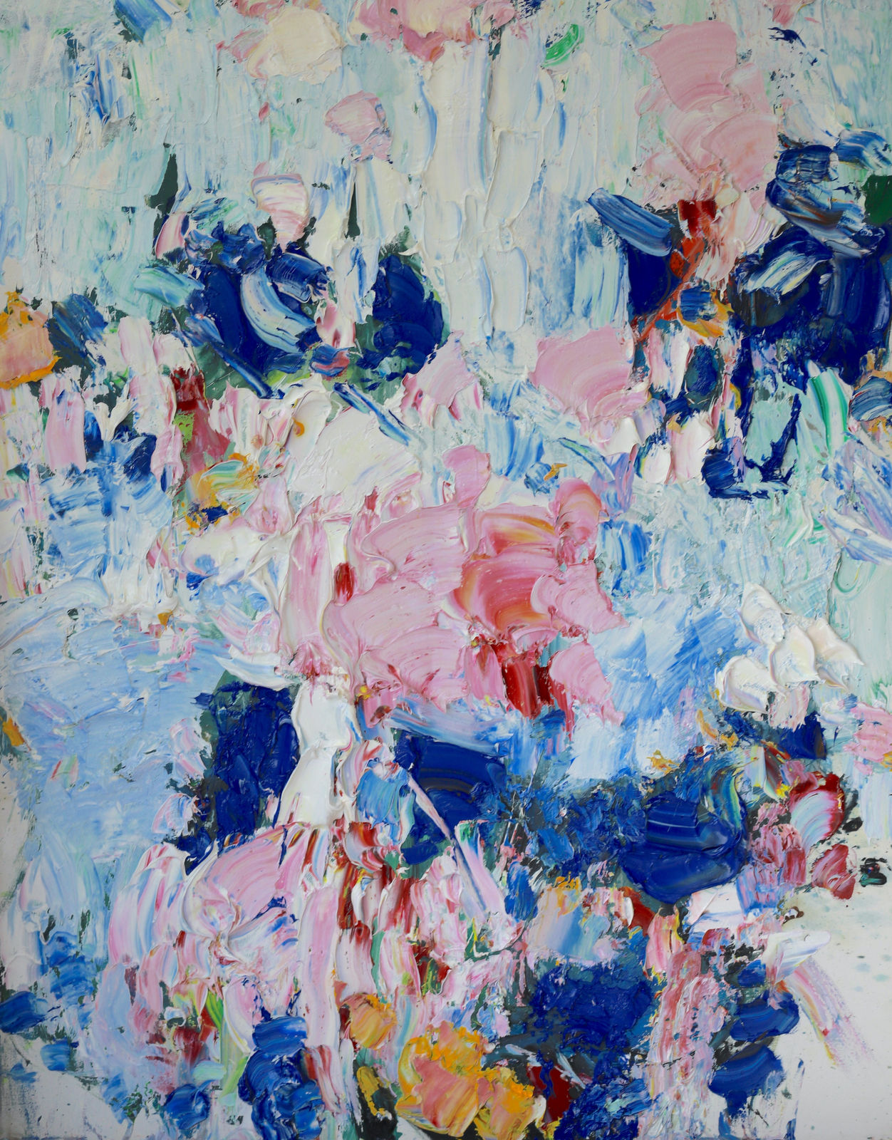 Zhang He, Plums and raindrops