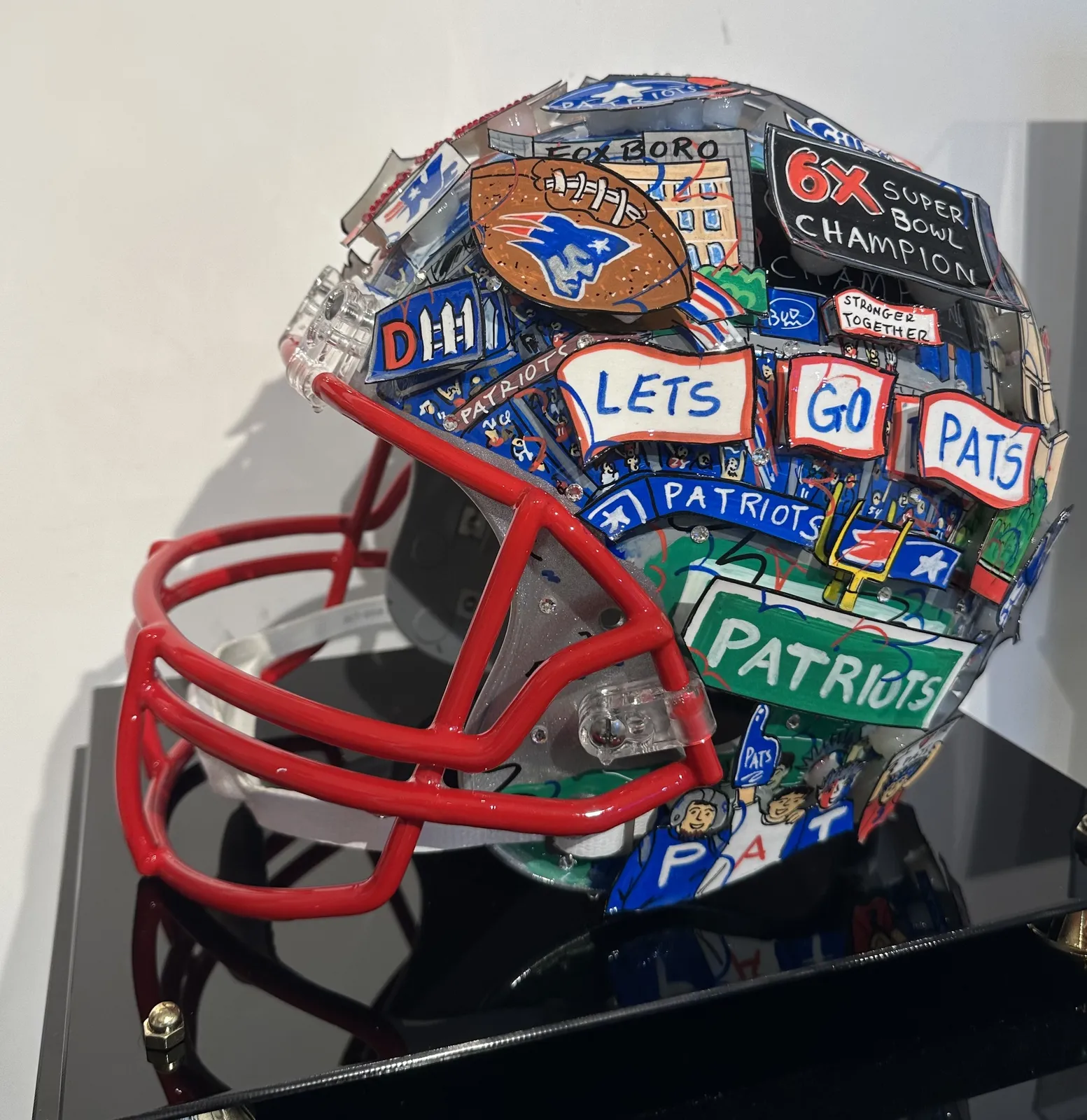 Charles Fazzino, Helmet Patriots