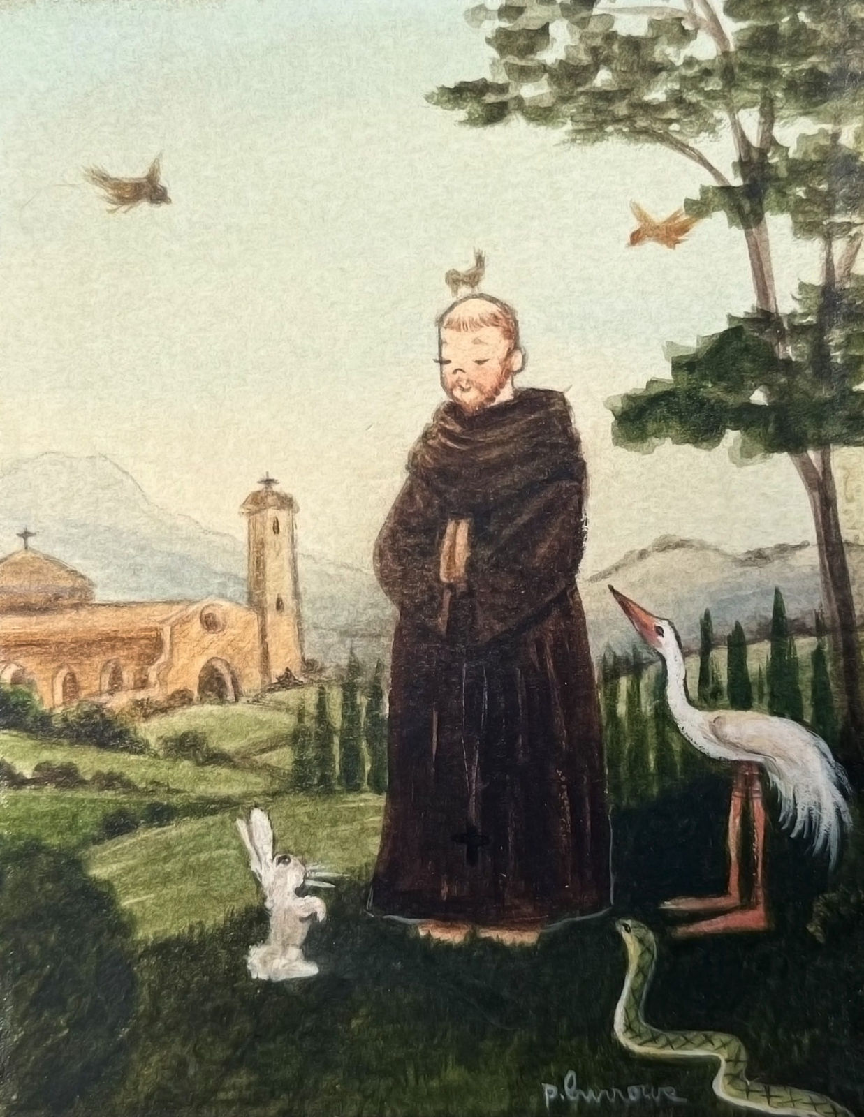 Peggy Burrows, St. Francis of Assisi