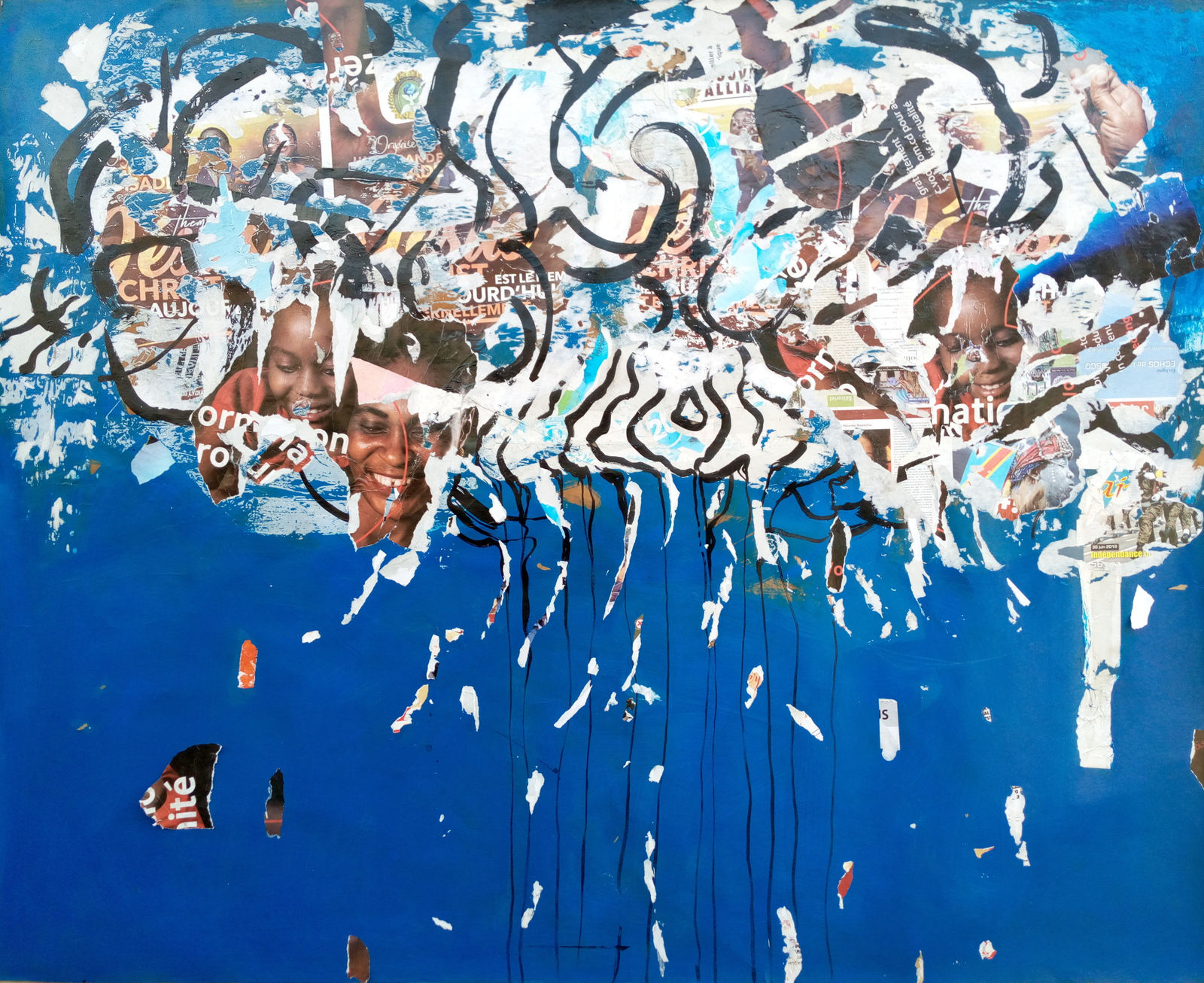 Bouvy Enkobo, Flux de pensée, 2019