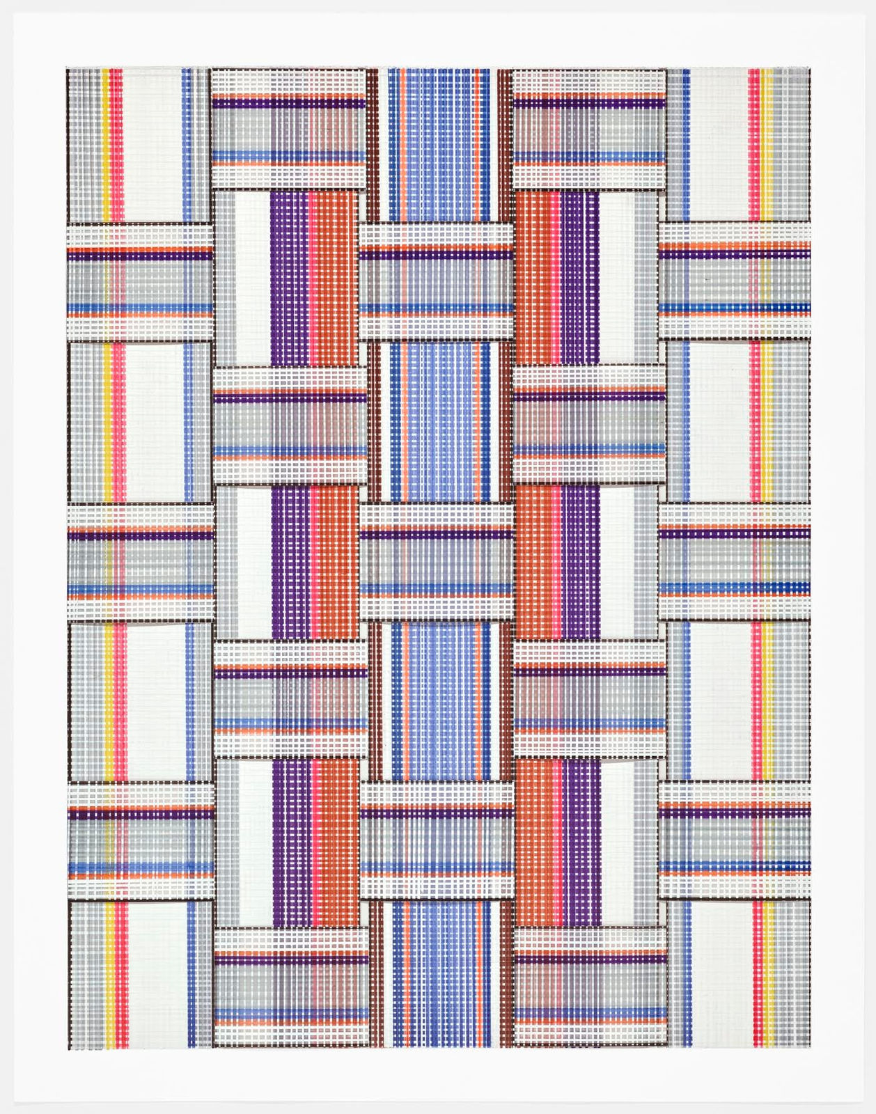 Twenty by Sixteen 2017, Carly Glovinski, Leisure Weave 5, 2017