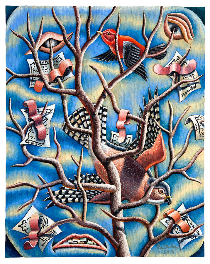 Twenty by Sixteen 2017, Morgan Bulkeley, Sad States, 2017