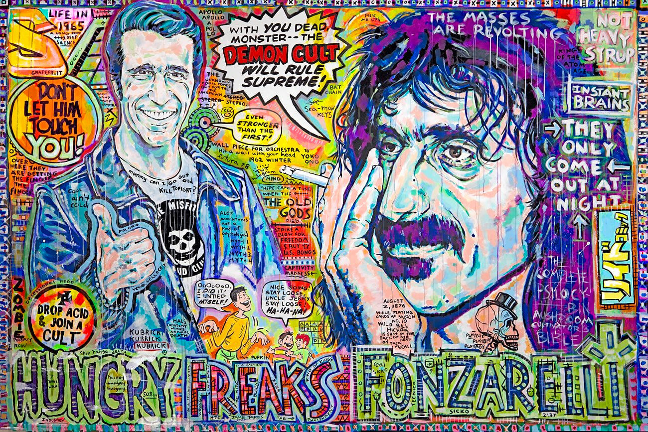 morrison-gallery-rob-zombie-hungry-freaks-fonzarelli-painting