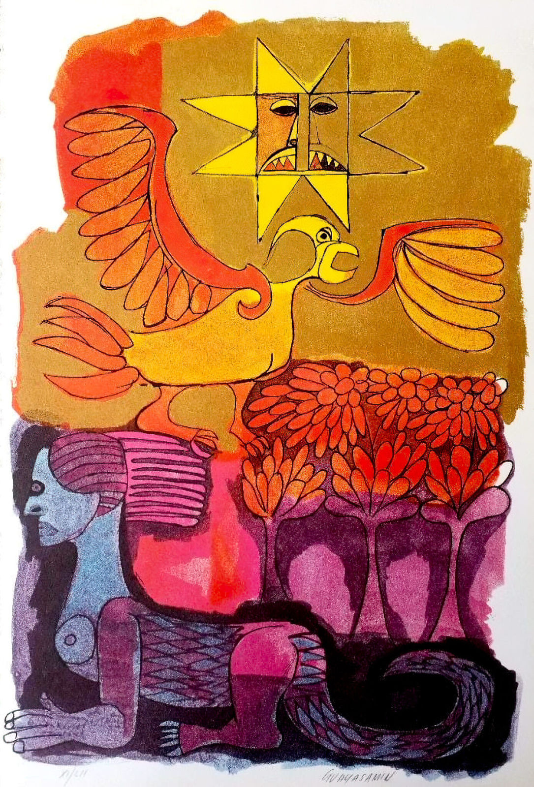 Oswaldo Guayasamín, DE ORBE NOVO DECADES L15, 1970-1990