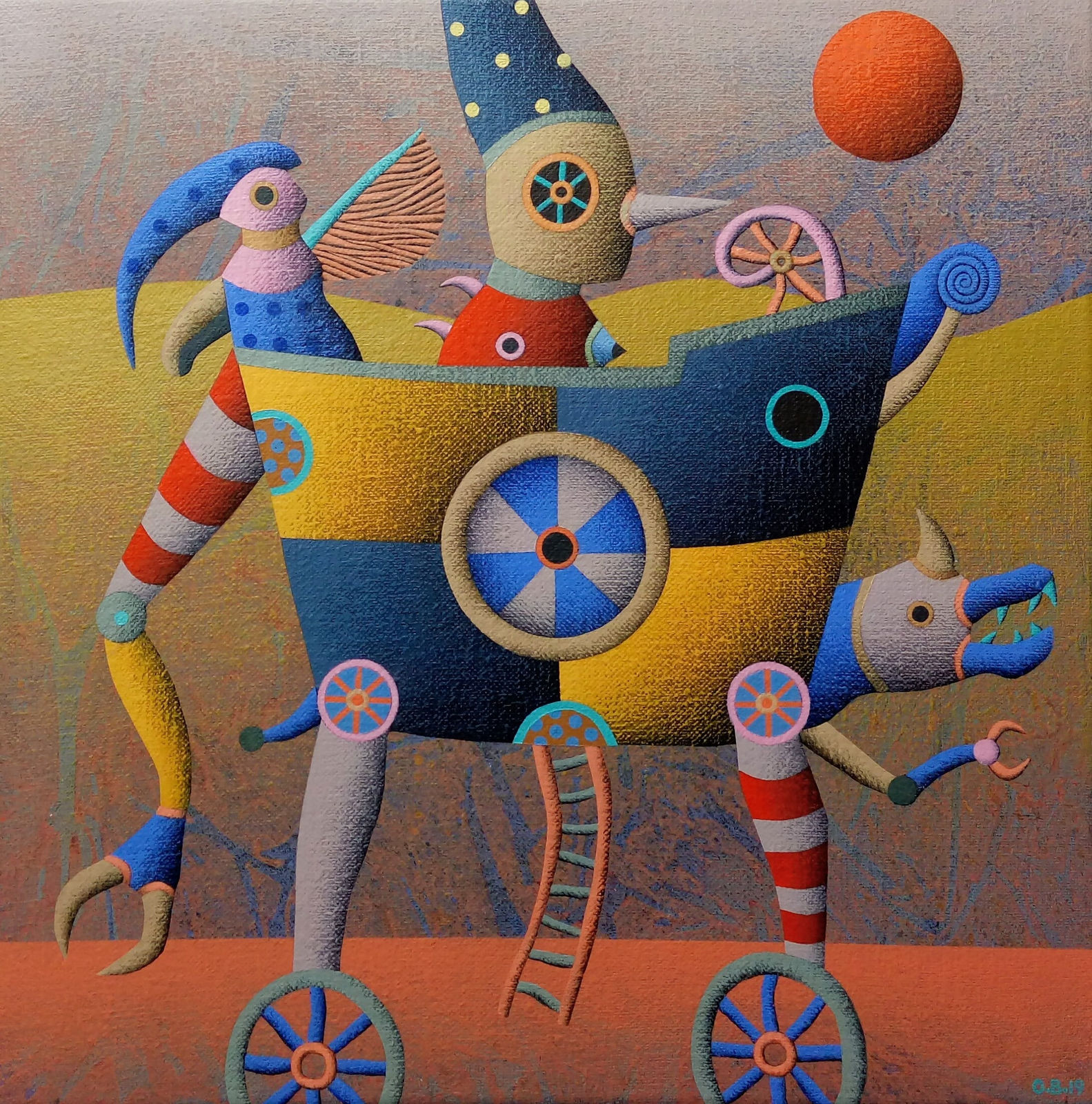Oscar Barra, Exploracion, 2019