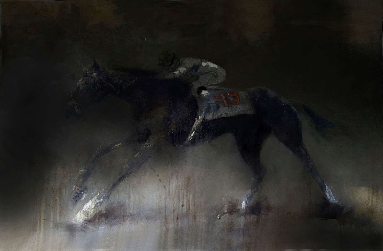 Giovanna Ruz, caballo, 2024