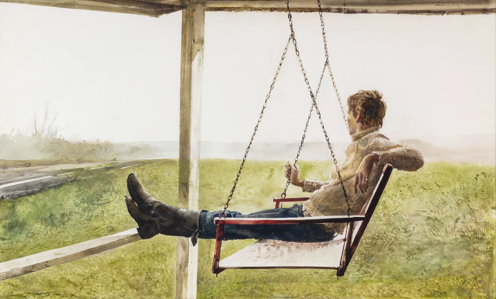 Andrew Wyeth, The Swinger, 1969
