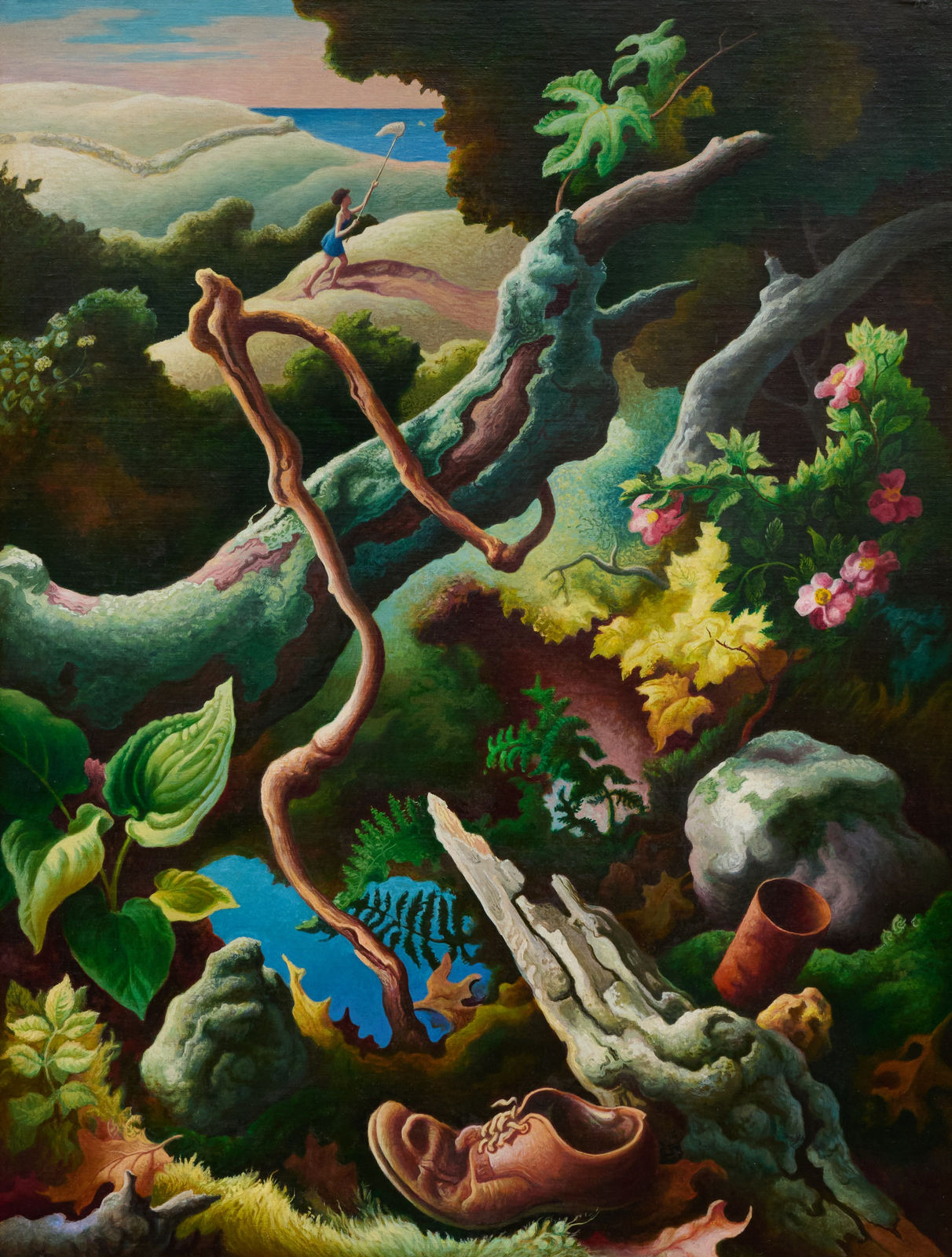 Thomas Hart Benton, Butterfly Chaser, 1951
