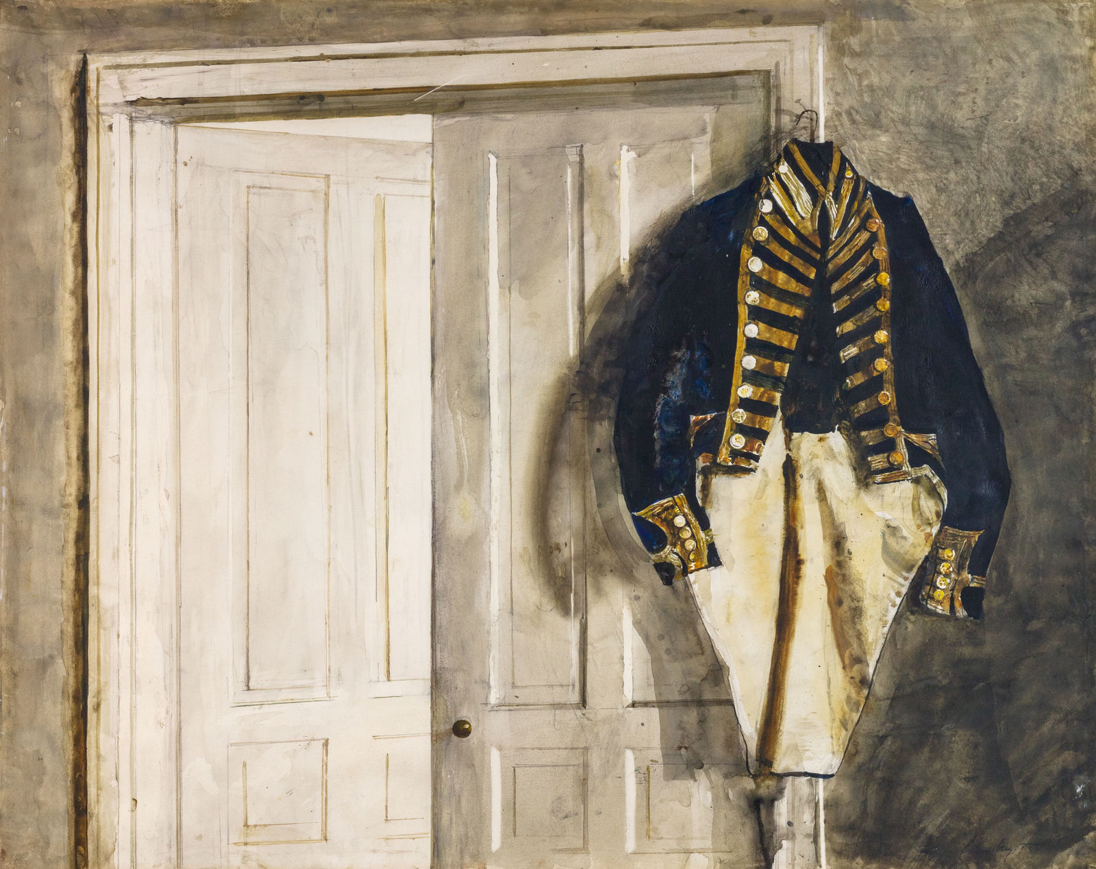 Andrew Wyeth, Officers Quarters, 1980